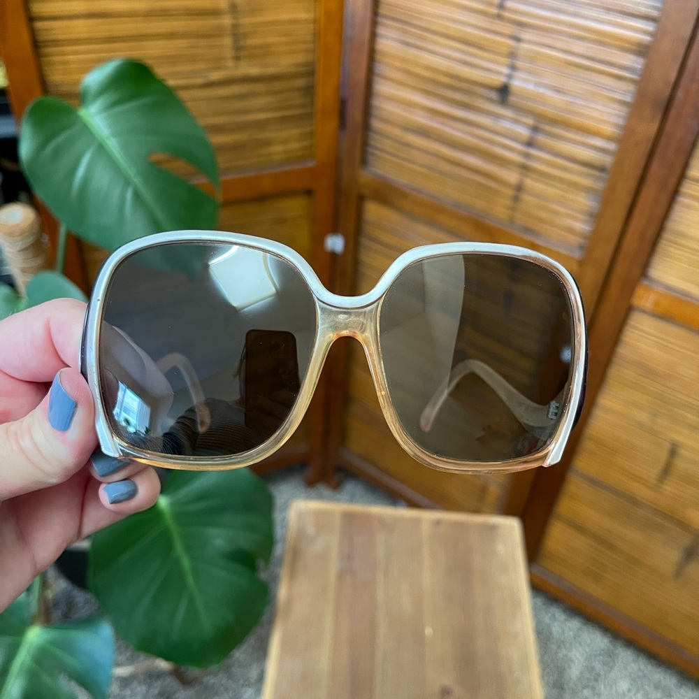 Vintage 70’s Oversized Crown France Sunglasses